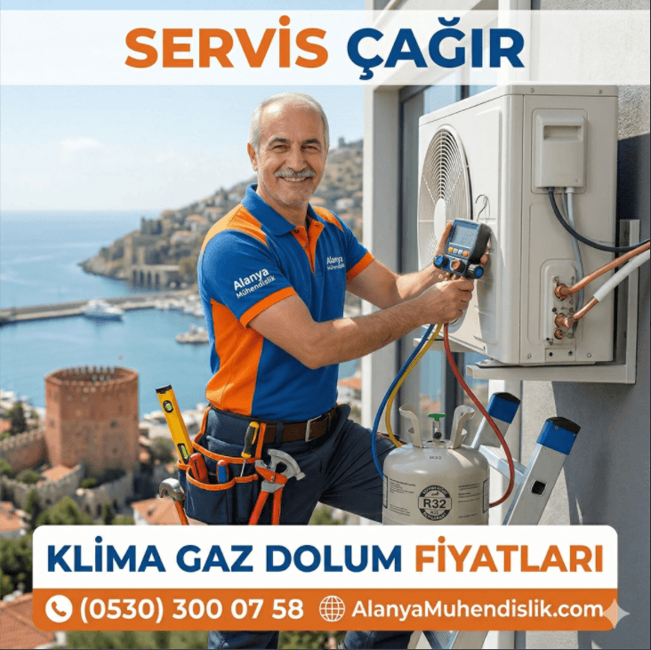 alanya klima gaz dolum